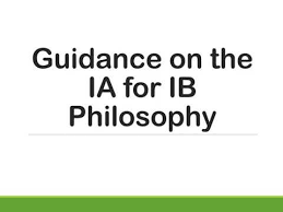 IB Philosophy coursework and internal assessment help